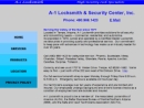 A-1 LOCKSMITH & SECURITY CENTER, INC.