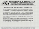 Abrahamson & Associates - Engineering Planning Surveying