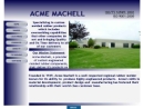 ACME-MACHELL COMPANY, INC.