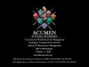 ACUMEN BUILDING ENTERPRISE, INC.