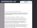 ADVANCED AUDIO VISUAL SALES IN