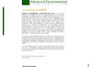 ADVANCED ENVIRONMENTAL CONSULTANTS, INC.