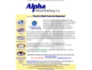 ALPHA METAL FINISHING CO