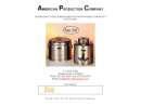 AMERICAN PRODUCTION COMPANY, INC.