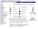 ANDERSON'S WESTERN SALES & SUPPLY INC