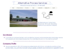 ALTERNATIVE PROCESS SERVICES INC