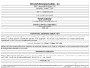 ATRICOM TELECOMMUNICATIONS INC