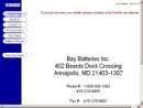 BAY BATTERIES, INC.