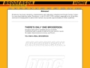 BRODERSON MANUFACTURING CORP.