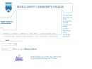 BUCKS COUNTY COMMUNITY COLLEGE