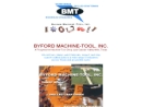 BYFORD MACHINE-TOOL, INC.