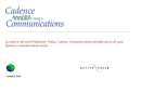 CADENCE COMMUNICATIONS