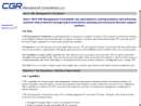 CGR MANAGEMENT CONSULTANTS