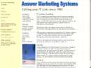 ANSWER MARKETING SYSTEMS