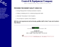 CONTROL & EQUIPMENT CO. OF EL PASO, INC.