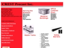 CREST PRECAST, INC.