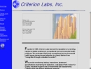 CRITERION LABORATORIES INC.