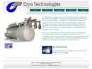 CRYOGENIC GAS TECHNOLOGIES, INC.