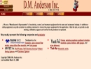 D M ANDERSON INC