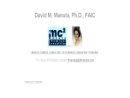 MANUTA CHEMICAL CONSULTING, INC.