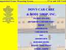 DON'S CAR CARE & BODY SHOP, INC.