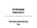 ENTERPRISE STRATEGIES AND SOLUTIONS, INC.