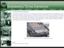 ENVIRONMENTAL TESTING CORPORATION