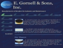 E GORNELL & SONS INC