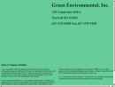 GREEN ENVIRONMENTAL, INC.