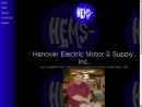 HANOVER ELECTRIC MOTOR & SUPPLY, INC.