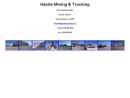 HASTIE MINING & TRUCKING