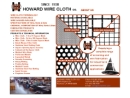 HOWARD WIRE CLOTH COMPANY