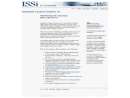 INTEGRATED SUPPORT SYSTEMS INC