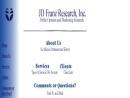 JD FRANZ RESEARCH INC