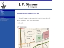 J. P. SIMONS & CO.