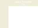 LEWIS & ASSOCIATES PC