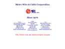 METRO WIRE & CABLE CO.