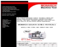 MONARCH MACHINE TOOL COMPANY
