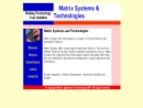 MATRIX SYSTEMS & TECHNOLOGIES INC.