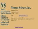 NEUTRON SCIENCES INC
