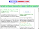 PLANNING/COMMUNICATIONS
