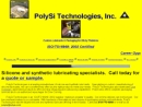 POLYSI TECHNOLOGIES, INCORPORATED