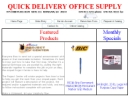 QUICK DELIVERY OFFICE SUPPLY