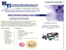 R & B CONTRACT MANUFACTURING, INC