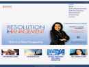 RESOLUTION MANAGEMENT