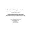 RESEARCH & TRAINING ASSOCIATES INC