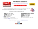SALLIE'S WHOLESALE & CONSTRUCTION INC.