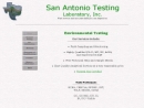 SAN ANTONIO TESTING LABORATORY, INC