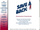SAVE A BACK, INC