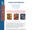 SCIENCE CURRICULUM INC